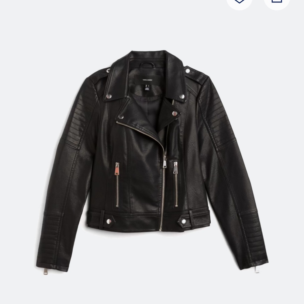 Kerri Coated Black Jacket